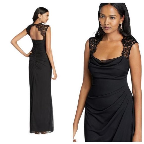 Cutout Formal Dress Gown 